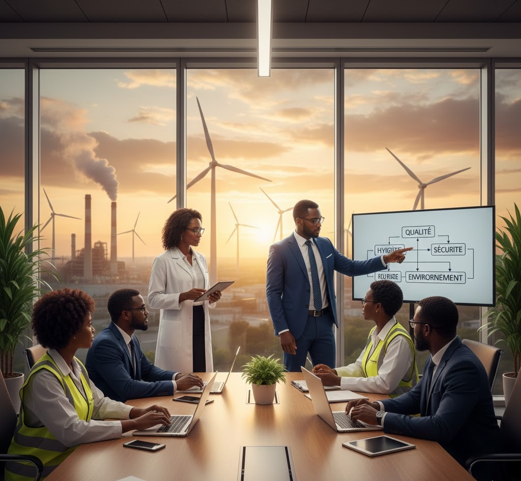 Équipe CEEF QH2SE en formation QHSE